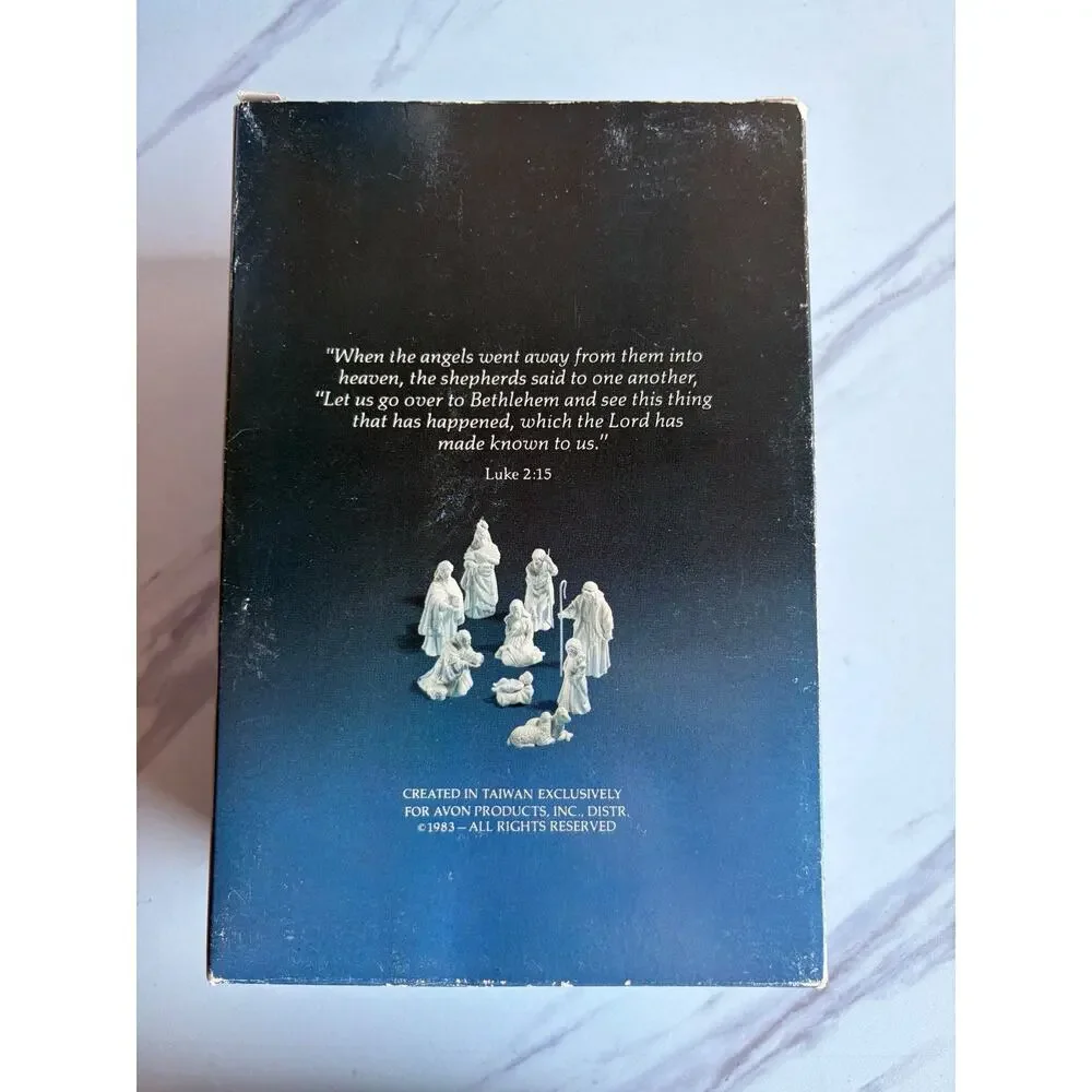 Avon vintage nativity